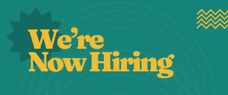 We're Hiring